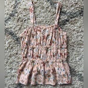 Universal Threads Pink Floral Tank Top